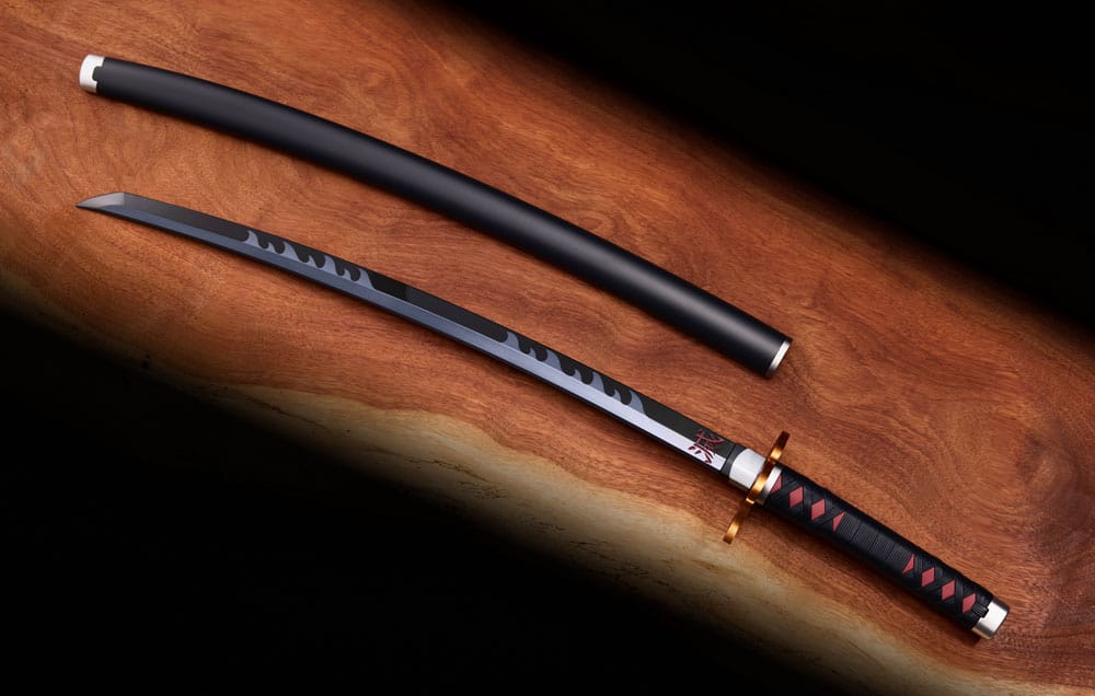 Nichirin Schwert (Tanjiro Kamado) Kyojuro Rengoku´s Sword Gueard Ver.  Bandai Tamashii Nations - Image 5